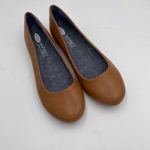 Dr. Scholl's Be Free Brown Flats